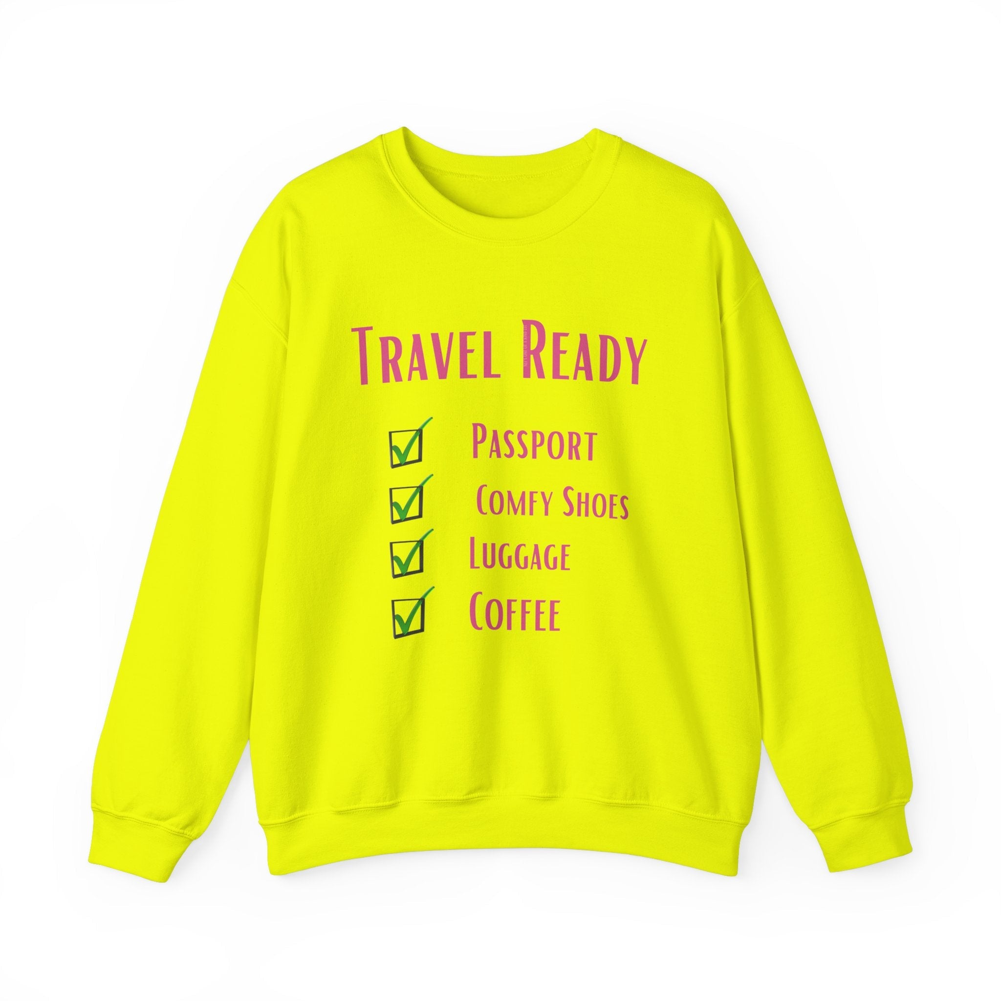 Travel Ready Unisex Heavy Blend™ Crewneck Sweatshirt